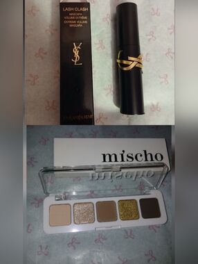 Yves Saint Laurent Black Mascara And Mischo Eyeshadow Palette
